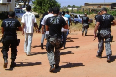 Ao da Policia Civil desarticula, no Noroeste de MT, grupo ligado ao trfico de drogas