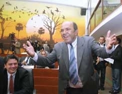 Jlio Pinheiro foi eleito presidente pela segunda vez. Entre 2011 e 2012 j comandou a Cmara
