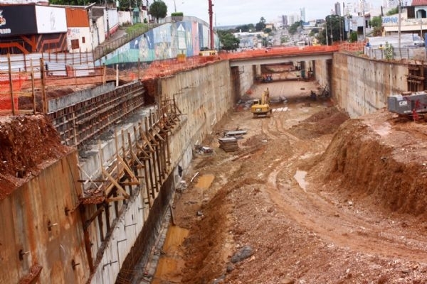 Trincheira Jurumirim  uma das maiores obras da Copa do Mundo em Cuiab