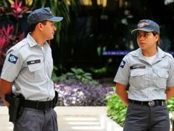 PM: farda vai mudar de azul petrleo para cinza bandeirante (Foto: Divulgao/ Sesp-MT)