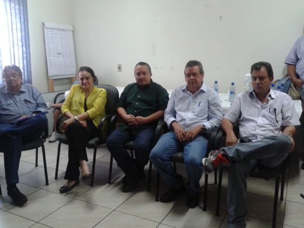 Taques em visita ao Sindicato Rural