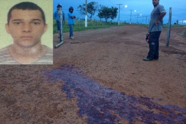 Jovem teve o pescoo cortado e perdeu muito sangue, morrendo no local do acidente