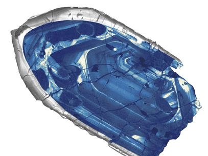 Zircão encontrado na Austrália, confirmado como o pedaço da crosta mais antigo da Terra. O pequeno cristal tem tamanho quase irrelevante, mas sua existência possibilita um grande salto na descoberta das primeiras formas de vida na Terra