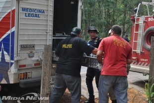 O motorista do automvel tinha 38 anos e morreu na hora, na coliso na BR-070