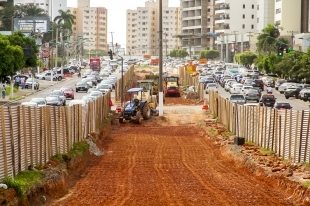 Em Cuiab, Avenida do CPA dever receber novas rvores durante Mundial