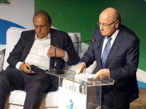 Blatter discursa na abertura do seminrio na manh desta quarta