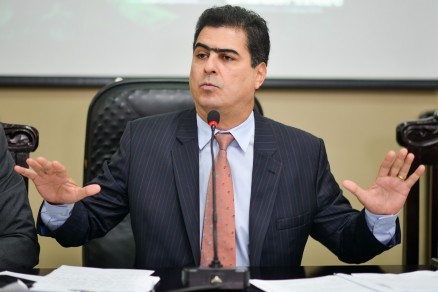 O deputado estadual Emanuel Pinheiro: sem possibilidade de ser vice de Mauro